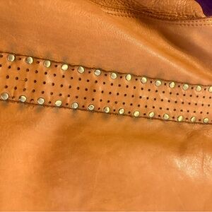 Stylish Tan Leather Bag